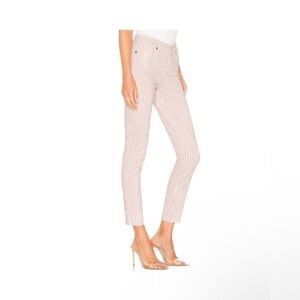 Paige Hoxton High Waist Raw Hem Ankle Skinny Jeans size 29